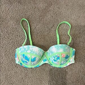 Floral Underwire Bikini Top